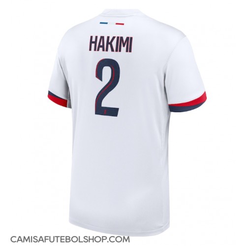 Camisa de time de futebol Paris Saint-Germain Achraf Hakimi #2 Replicas 2º Equipamento 2024-25 Manga Curta